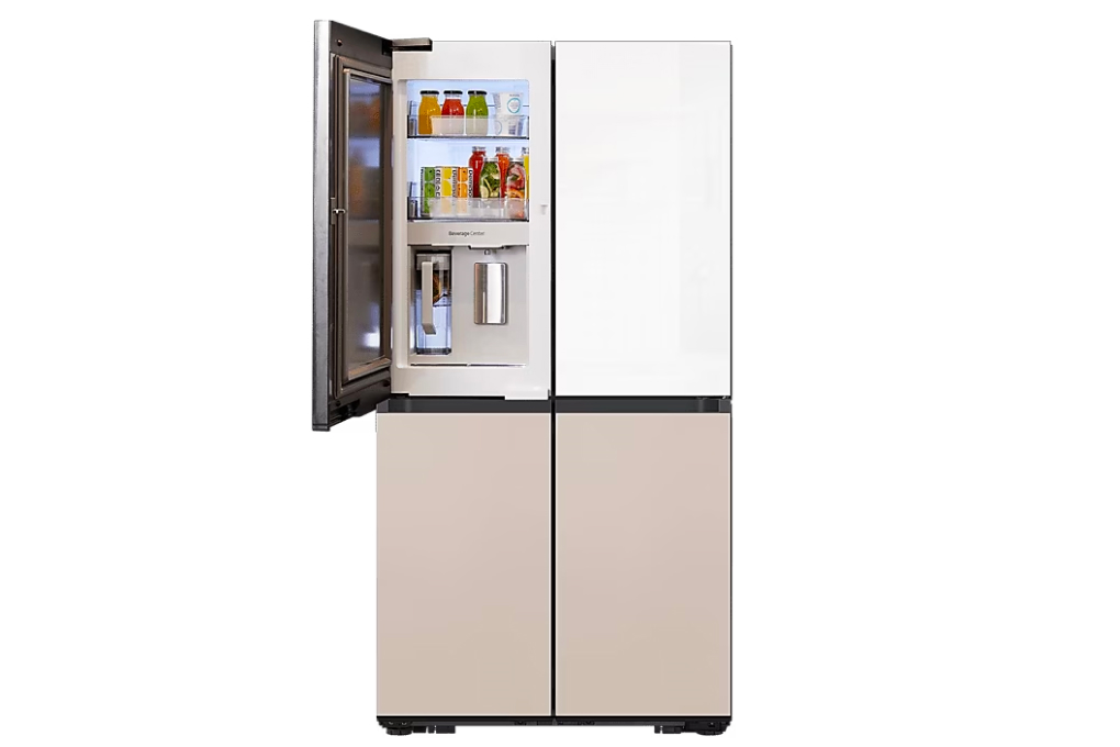 Tủ lạnh Samsung Inverter 648 lít Multi Door Bespoke Door-in-Door RF59CB66F8S/SV Màu Trắng