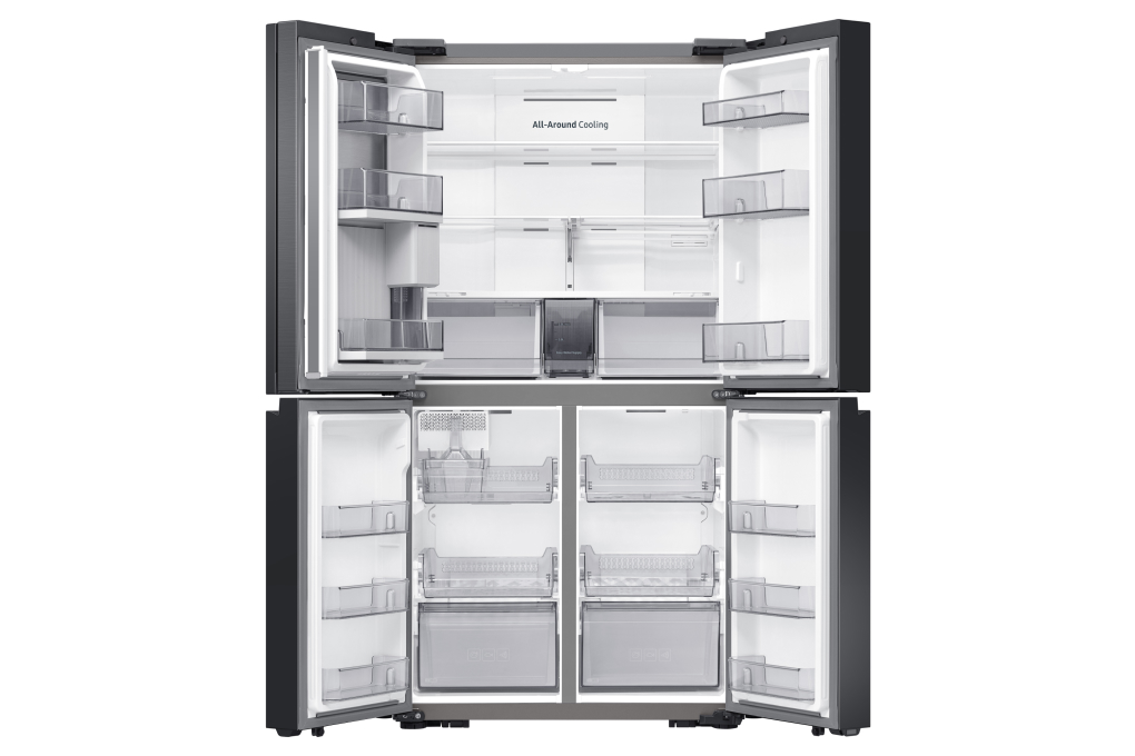 Tủ lạnh Samsung Inverter 648 lít Multi Door Bespoke Door-in-Door RF59CB66F8S/SV Màu Trắng