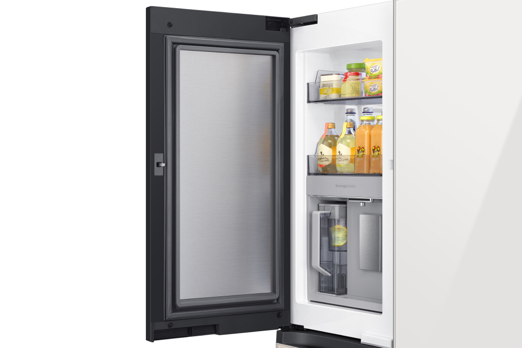 Tủ lạnh Samsung Inverter 648 lít Multi Door Bespoke Door-in-Door RF59CB66F8S/SV Màu Trắng