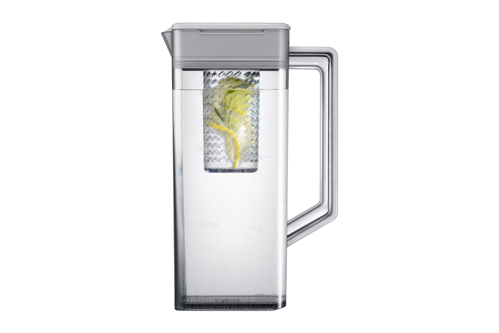 Tủ lạnh Samsung Inverter 648 lít Multi Door Bespoke Door-in-Door RF59CB66F8S/SV Màu Trắng