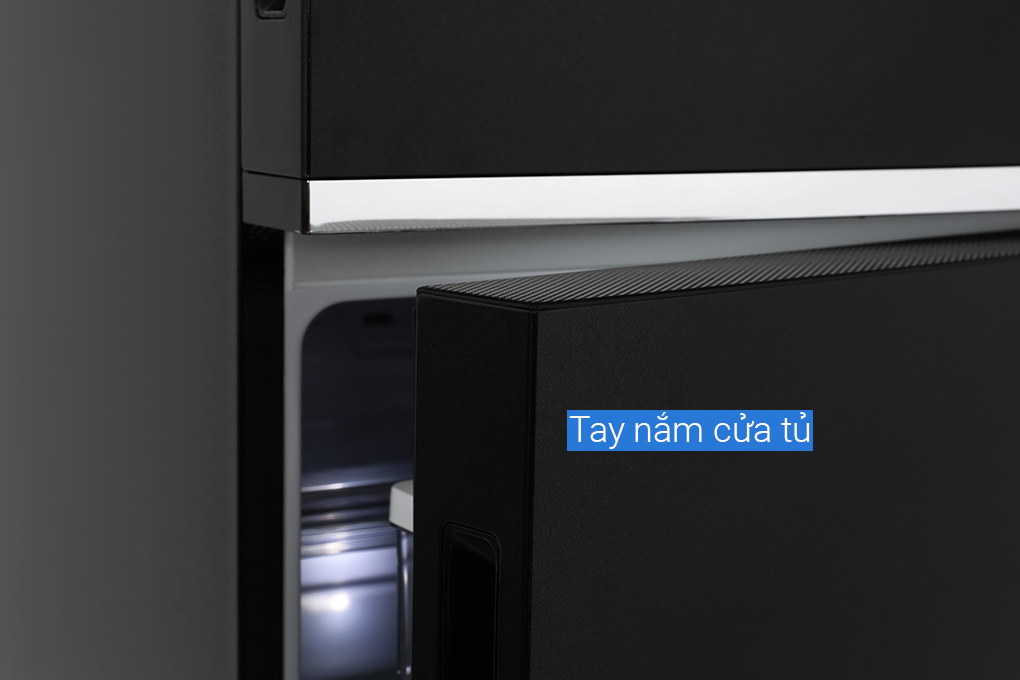 Tủ lạnh Aqua Inverter 347 lít AQR-T400FA(WFB) Màu Đen
