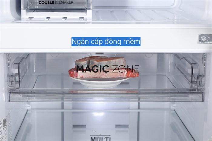 Tủ lạnh Aqua Inverter 347 lít AQR-T400FA(WFB) Màu Đen