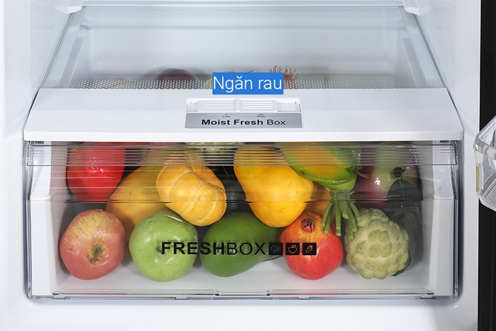 Tủ lạnh Aqua Inverter 347 lít AQR-T400FA(WFB) Màu Đen