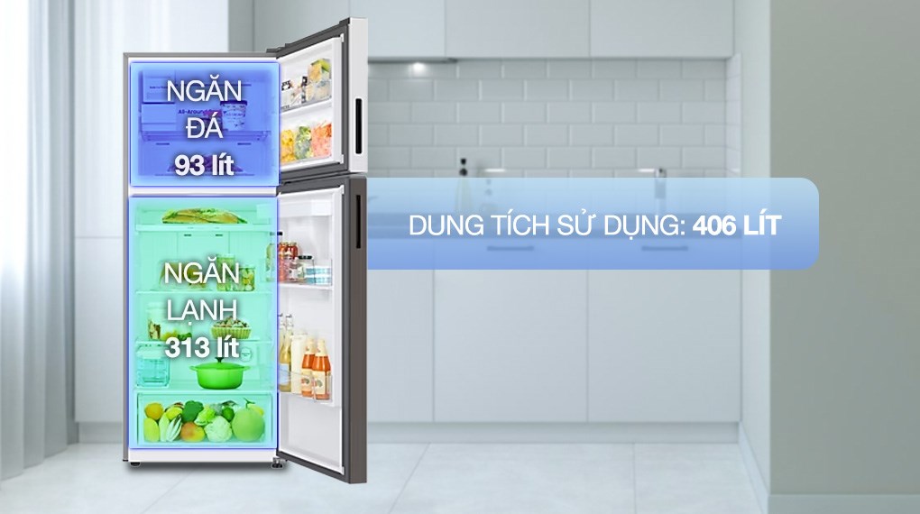 Tủ lạnh Samsung Inverter 406 lít Bespoke RT42CB6784C3SV