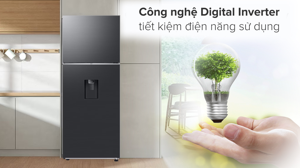 Tủ lạnh Samsung Inverter 382 lít RT38CG6584B1SV - Công nghệ tiết kiệm điện