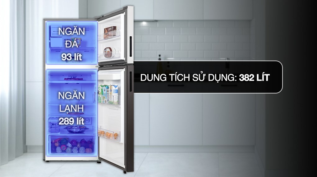 Tủ lạnh Samsung Inverter 382 lít RT38CB6784C3SV