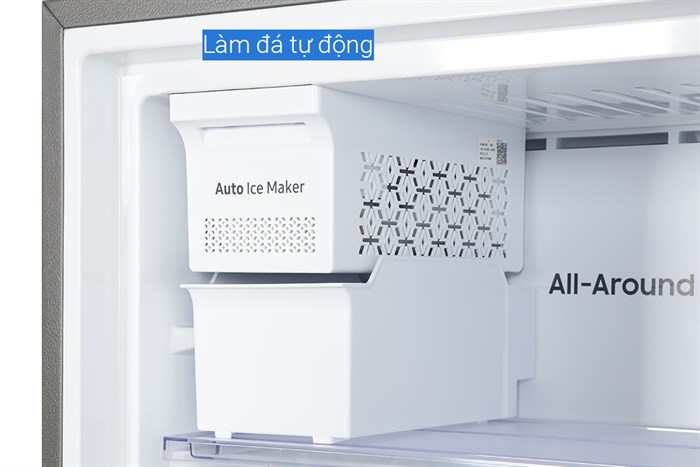 Tủ lạnh Samsung Inverter 382 lít Bespoke RT38CB6784C3SV Màu Trắng - Nâu