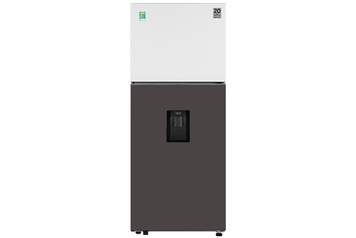 Tủ lạnh Samsung Inverter 382 lít Bespoke RT38CB6784C3SV Màu Trắng - Nâu