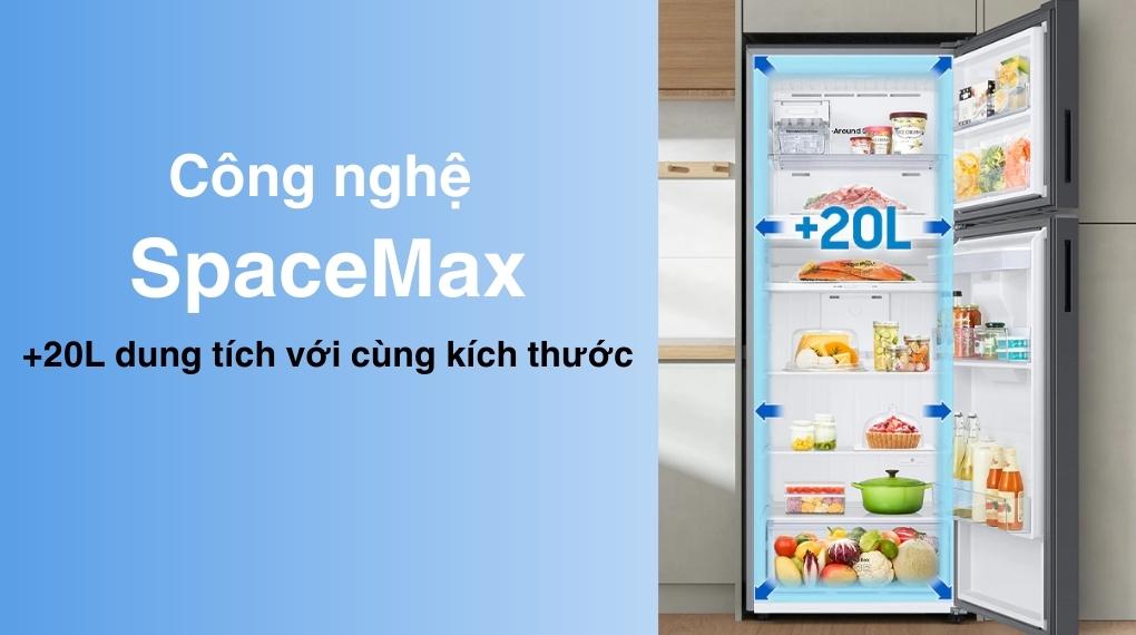 Spacemax Tủ lạnh Samsung Inverter 382 lít RT38CB6784C3SV 