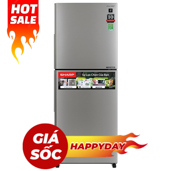 Sharp Inverter 330 lít SJ-XP352AE-SL