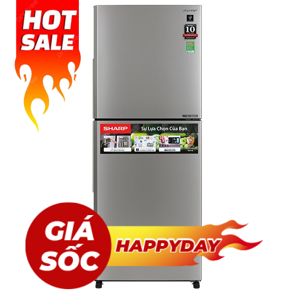 Sharp Inverter 330 lít SJ-XP352AE-SL