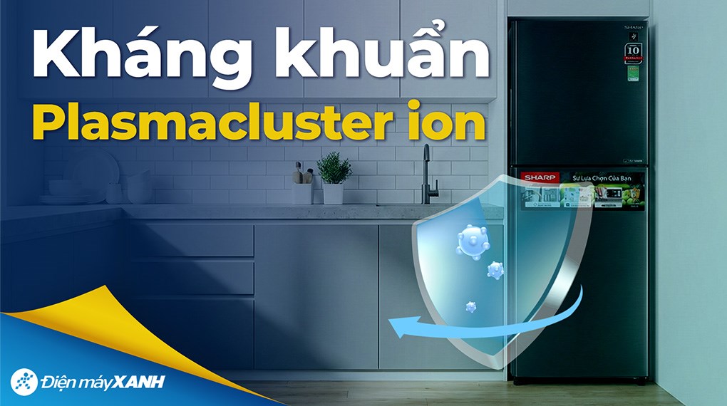 Tủ lạnh Sharp Inverter 360 lít SJ-XP382AE-DS