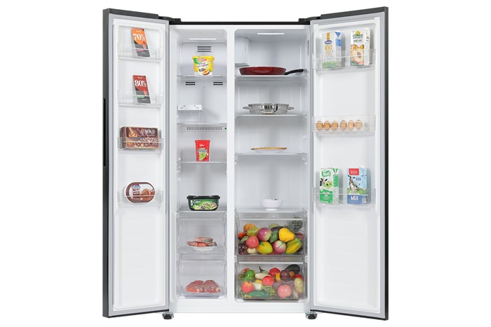 Tủ lạnh Sharp Inverter 442 lít Side By Side SJ-SBX440VG-BK Màu Đen