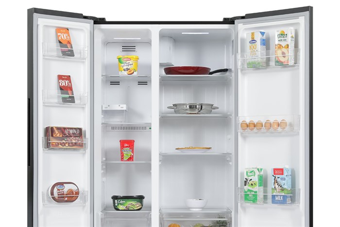 Tủ lạnh Sharp Inverter 442 lít Side By Side SJ-SBX440VG-BK Màu Đen