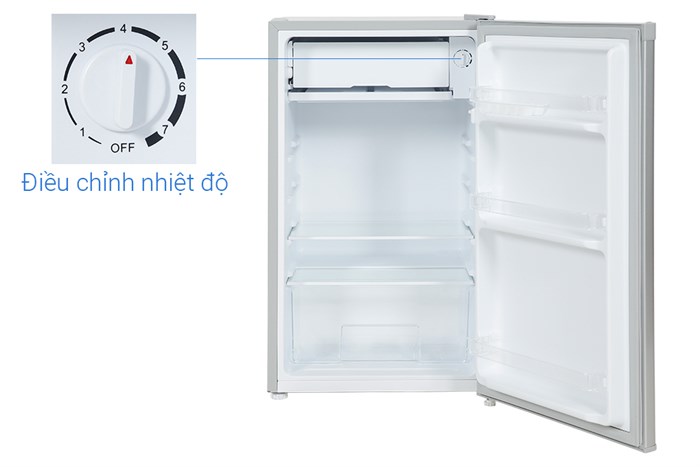 Tủ lạnh Beko 90 lít RS9052S Màu Bạc