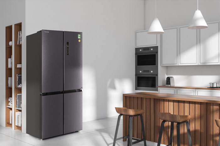 Tủ lạnh Toshiba Inverter 511 lít Multi Door GR-RF610WE-PMV(37)-SG Màu Xám đậm