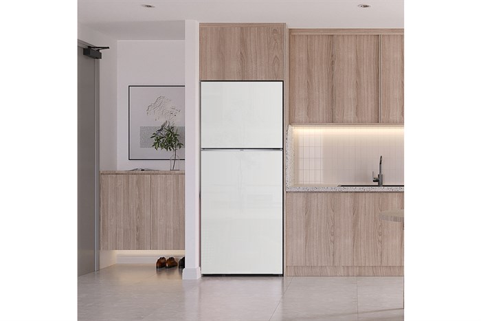 Tủ lạnh Samsung Inverter 385 lít Bespoke RT38CB668412SV Màu Trắng