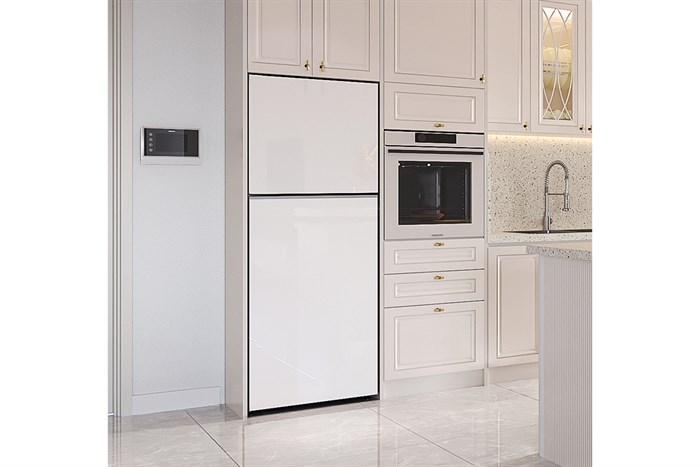 Tủ lạnh Samsung Inverter 385 lít Bespoke RT38CB668412SV Màu Trắng