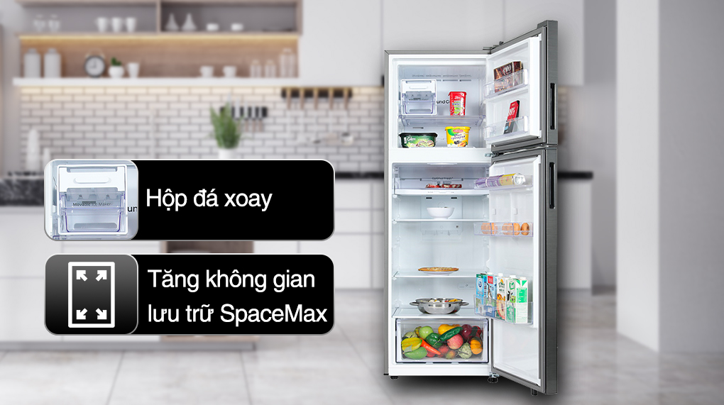 Tủ lạnh Samsung Inverter 348 lít RT35CG5424B1SV - Tiện ích