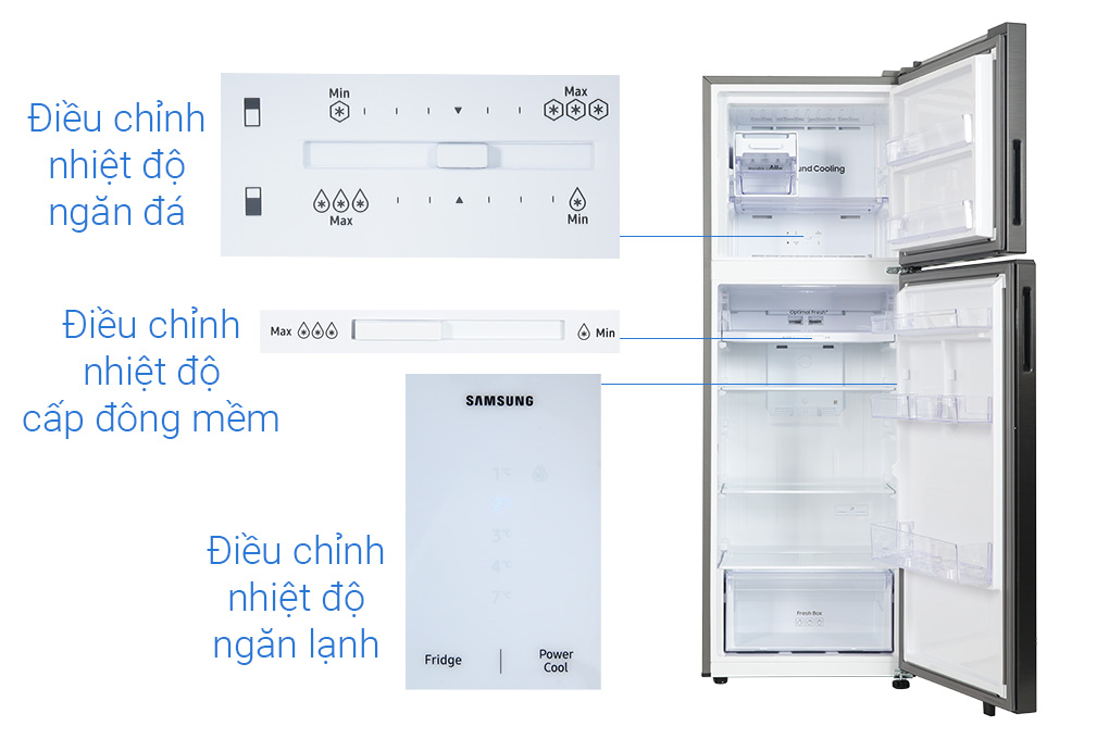 Tủ lạnh Samsung Inverter 305 lít RT31CG5424B1SV - 8