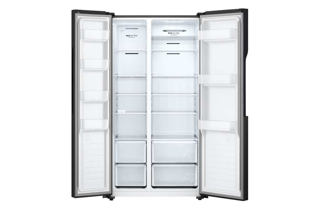 Tủ lạnh LG Inverter 519 lít Side By Side GR-B256BL Màu Đen