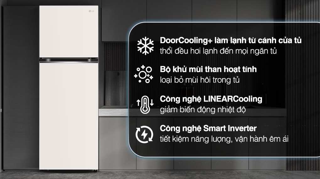 Tủ lạnh LG Inverter 335 lít GN-B332BG