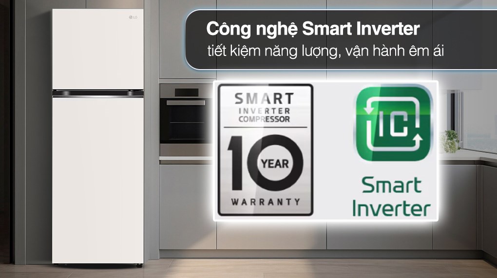 Tủ lạnh LG Inverter 335 lít GN-B332BG