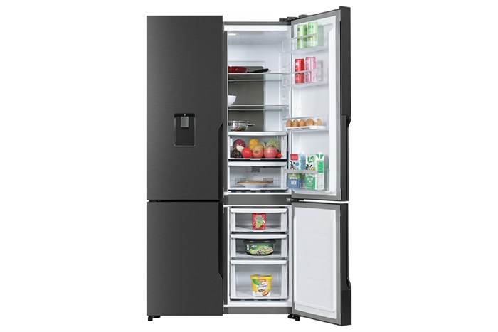 Tủ Lạnh Electrolux Inverter 562 lít Multi Door EQE5660A-B Màu Đen