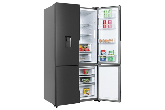 Tủ Lạnh Electrolux Inverter 562 lít Multi Door EQE5660A-B Màu Đen