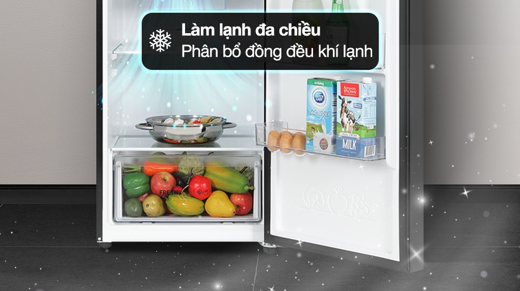 Tủ lạnh Aqua Inverter 279 lít AQR-T300FA(WFB)