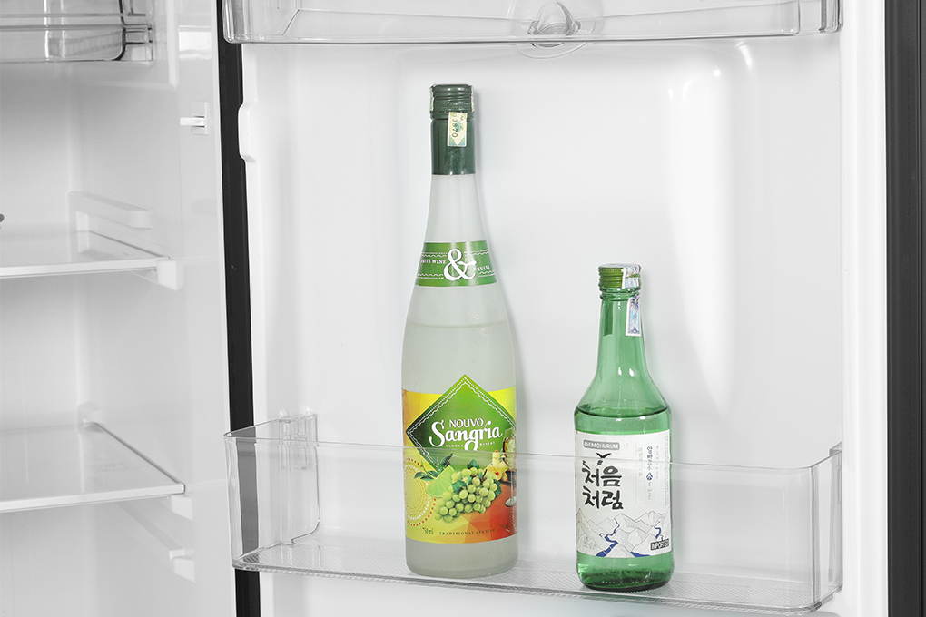 Tủ lạnh Aqua Inverter 279 lít AQR-T300FA(WFB) Màu Đen