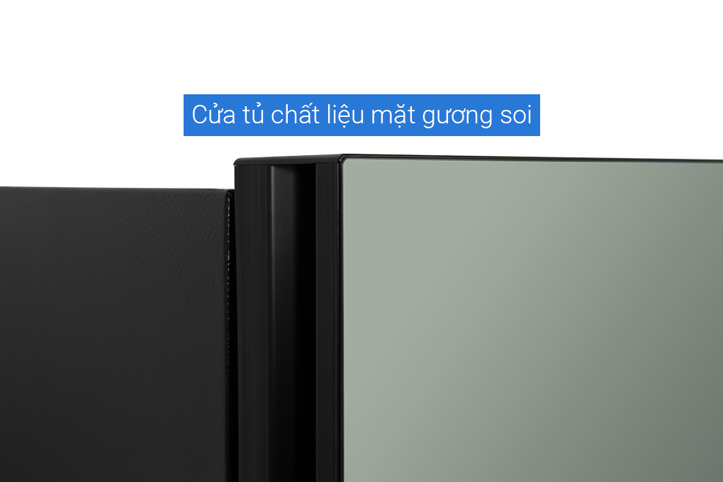 Tủ lạnh Aqua Inverter 347 lít AQR-T390FA(WGM) Màu Màu gương soi