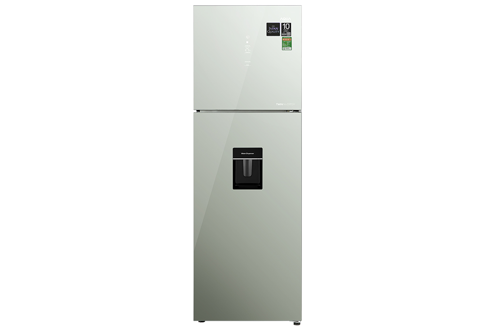 Tủ lạnh Aqua Inverter 347 lít AQR-T390FA(WGM) Màu Màu gương soi