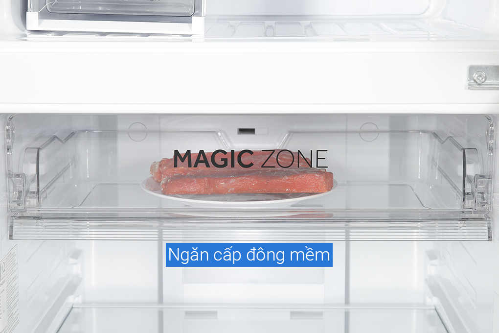Tủ lạnh Aqua Inverter 347 lít AQR-T390FA(WGM) Màu Màu gương soi