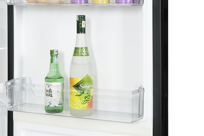 Tủ lạnh Aqua Inverter 324 lít AQR-B390MA(FB) Màu Đen