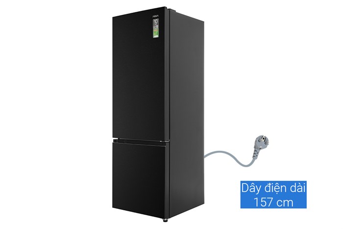 Tủ lạnh Aqua Inverter 324 lít AQR-B390MA(FB) Màu Đen