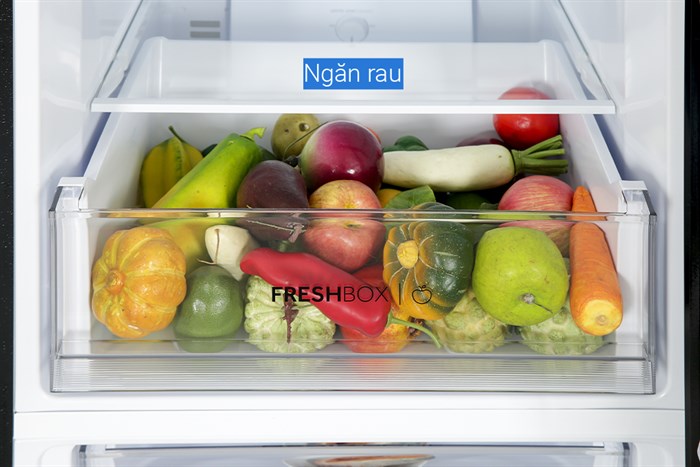 Tủ lạnh Aqua Inverter 324 lít AQR-B390MA(FB) Màu Đen