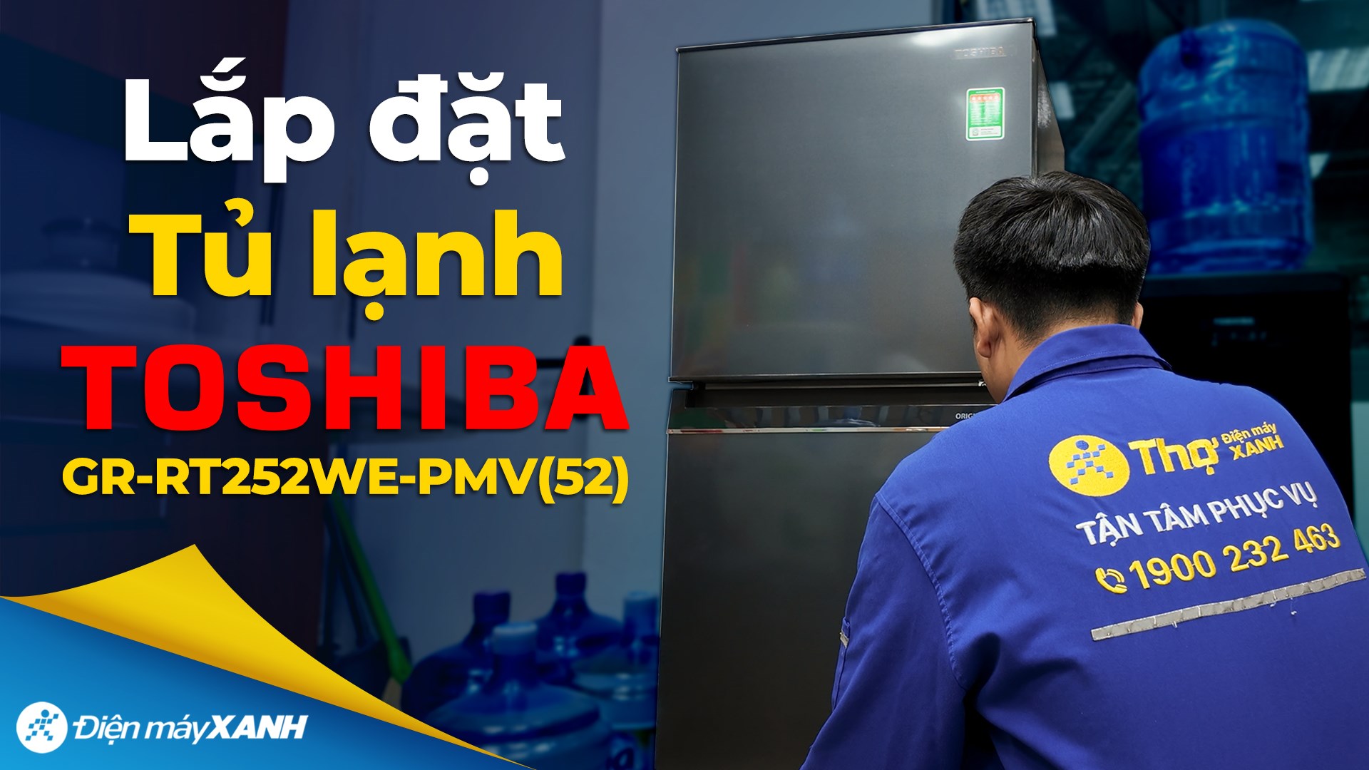 Tủ lạnh Toshiba Inverter 194 lít GR-RT252WE-PMV(52)