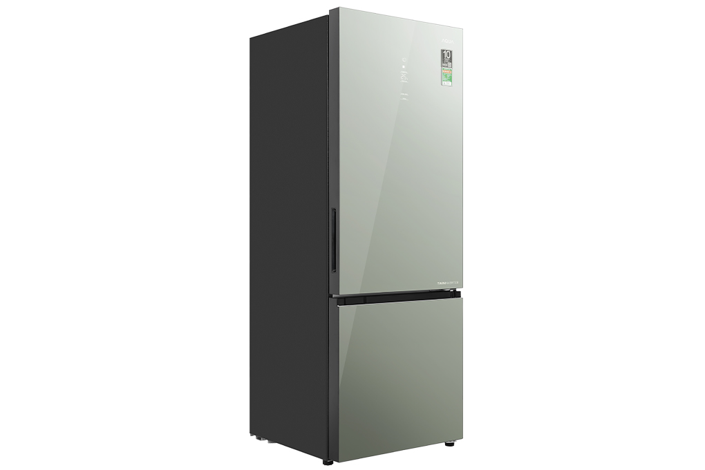 Tủ lạnh Aqua Inverter 292 lít AQR-B350MA(GM) Màu Màu gương soi