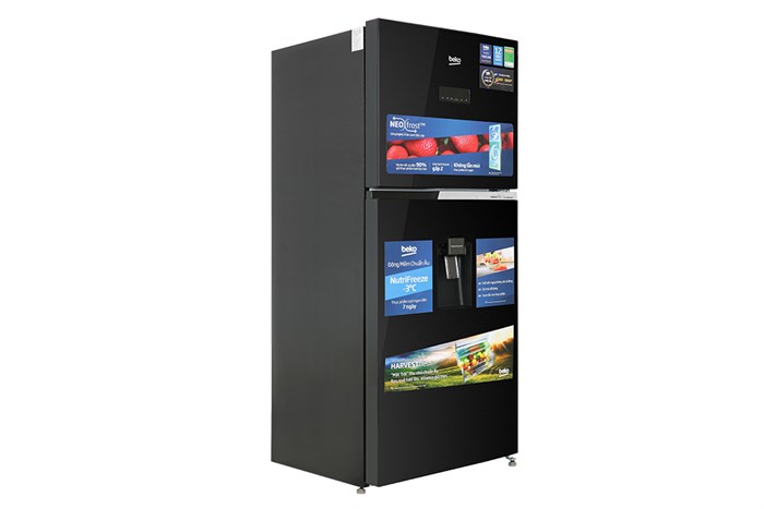 Tủ lạnh Beko Inverter 340 lít RDNT371E50VZDHFSU Màu Đen