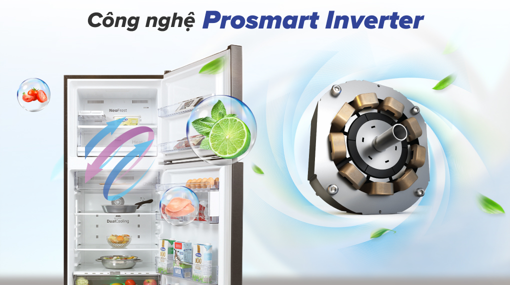 Tủ lạnh Beko Inverter 375 lít RDNT401E50VZDHFSU - Công nghệ tiết kiệm điện