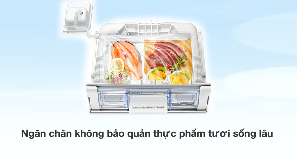 Tủ lạnh Hitachi Inverter 569 lít R-WB640VGV0 GMG - Công nghệ bảo quản thực phẩm