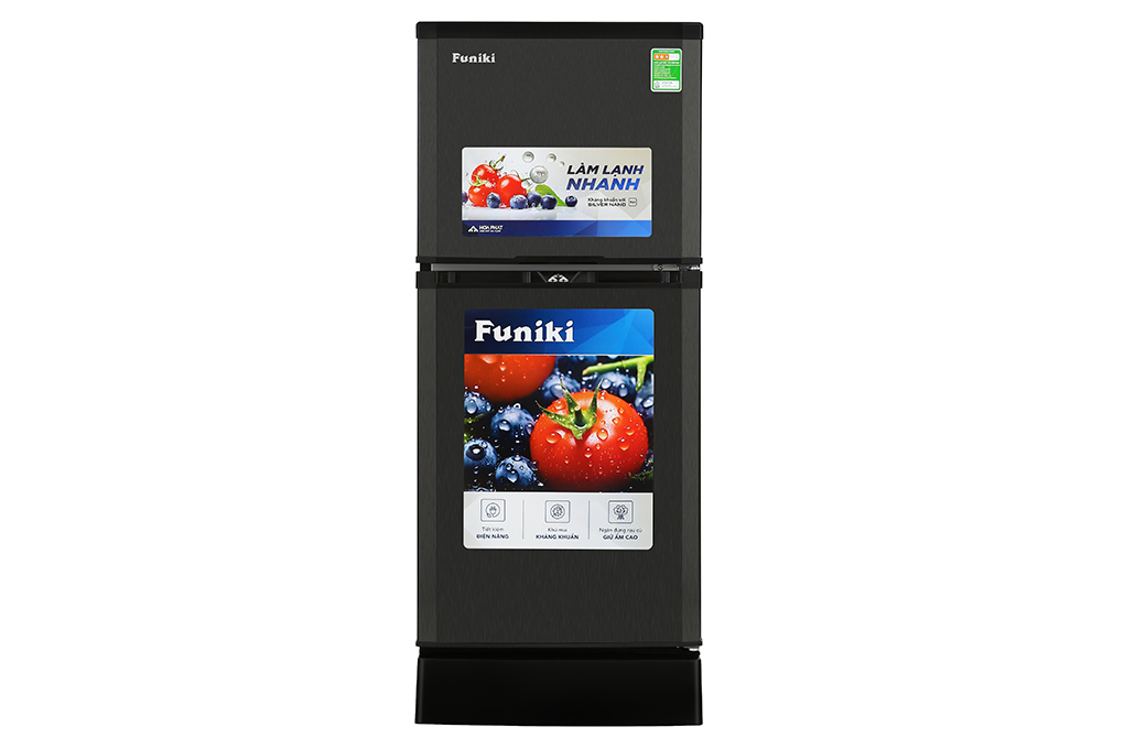 Tủ lạnh Funiki 110 lít HR T6120TDG Màu Ghi đen