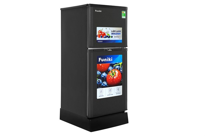 Tủ lạnh Funiki 120 lít HR T6120TDG Màu Ghi đen