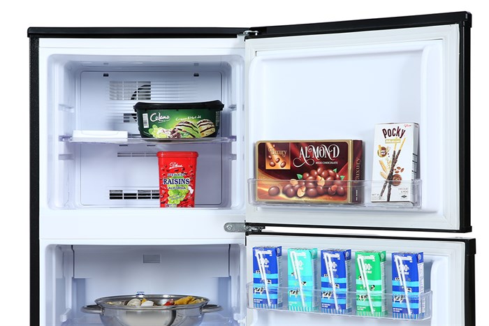 Tủ lạnh Funiki 120 lít HR T6120TDG Màu Ghi đen