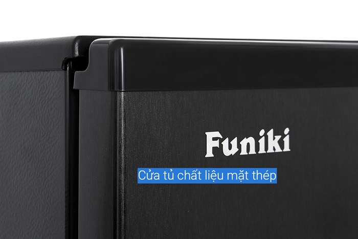 Tủ lạnh Funiki 120 lít HR T6120TDG Màu Ghi đen