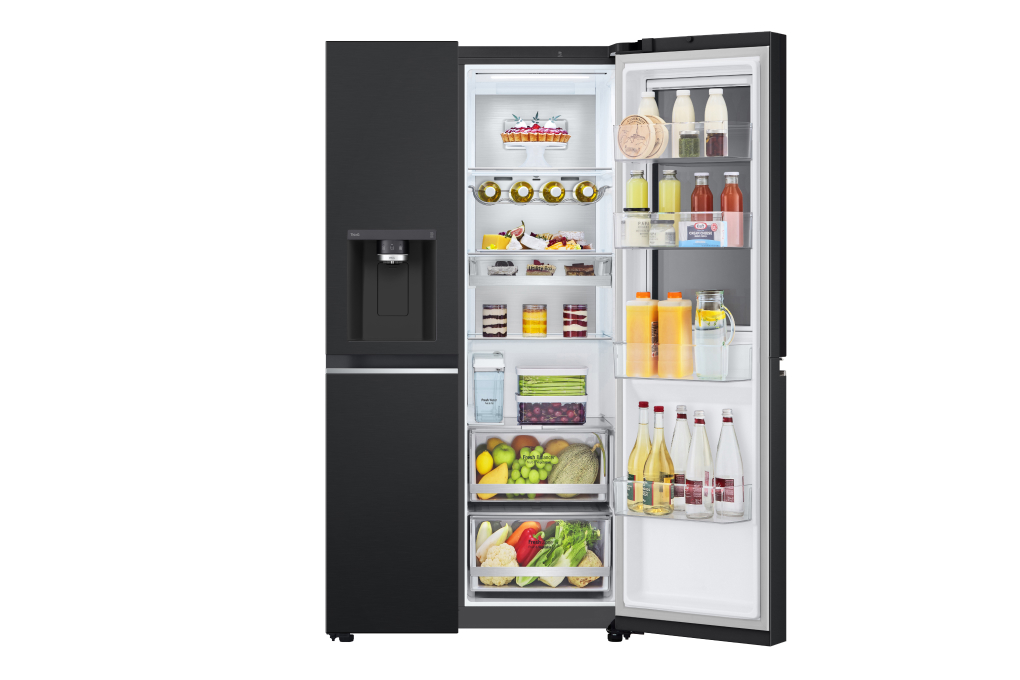 Tủ lạnh LG Inverter 635 Lít Side By Side InstaView Door-in-Door GR-X257BL Màu Đen