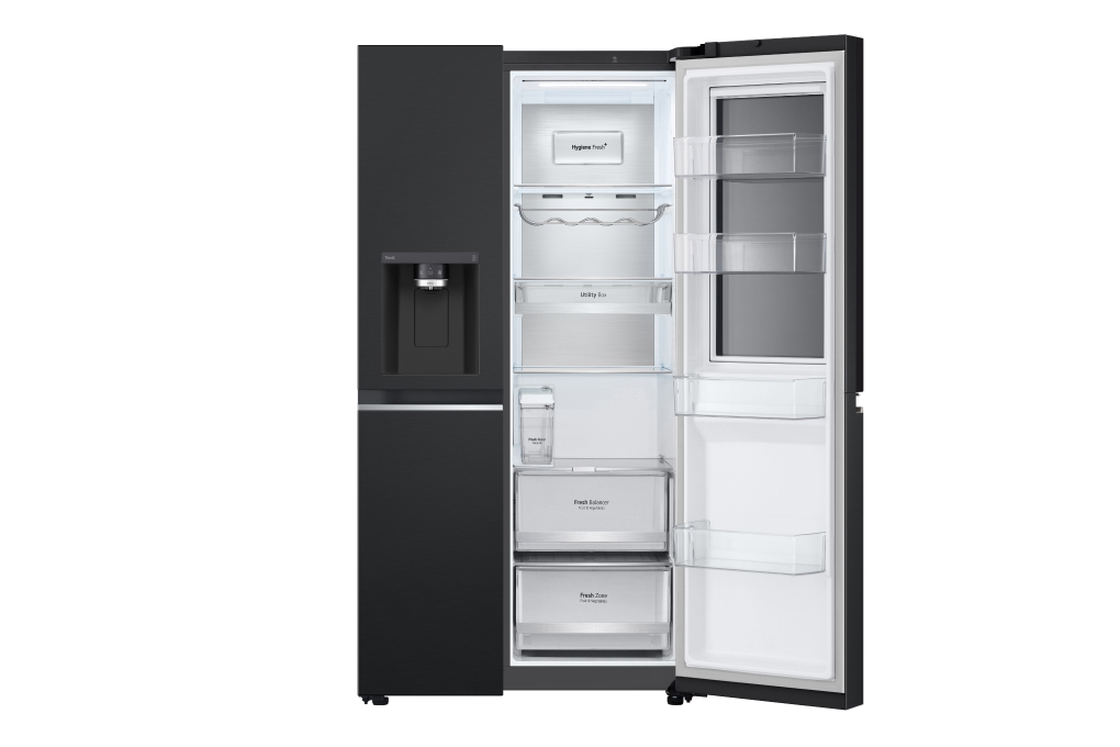 Tủ lạnh LG Inverter 635 Lít Side By Side InstaView Door-in-Door GR-X257BL Màu Đen