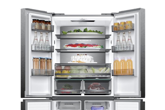 Tủ lạnh Casper Inverter 425 lít Multi door RM-430VBM Màu Đen