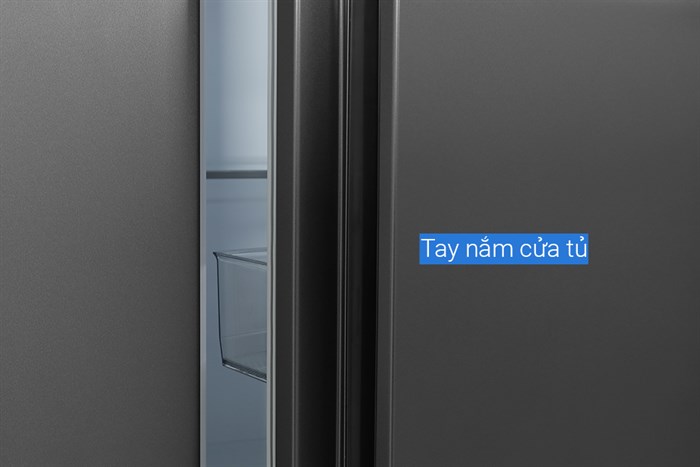 Tủ lạnh Casper Inverter 458 lít Side By Side RS-460PG Màu Đen - Xám